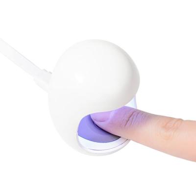 China 3W Modern Cute UV Lamp QQ Egg Nail Lamp Led Single Finger Nail Lamp Portable Nail Tools for sale