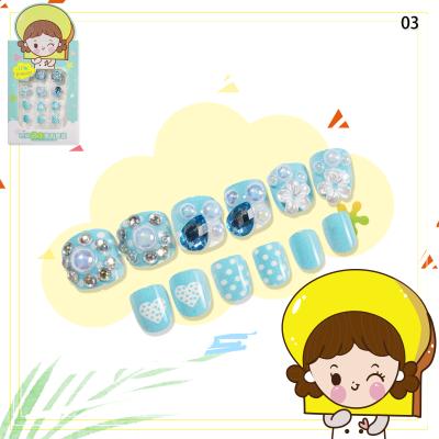 China Kids Nail Tips Nail Charms DIY Cartoon Animal Children's 3D Rhinestone Decoration Hot Sale Kids Nail Art Accessories For Nail Tips for sale