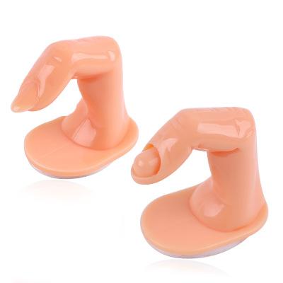 China Normal Practice Flake Finger Model Silicone Simulation Display Nail Finger Tips Tools for sale