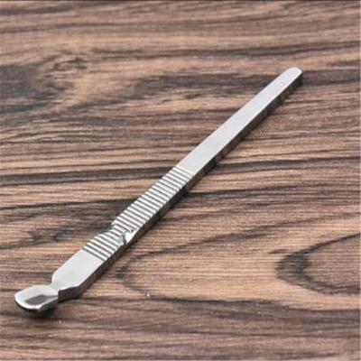 China Steel Nail Art Rhinestones Paillette Nipper Stainless Nail Shaped Clip Nipper Nail Trimmer Remover Cuticle Pusher Trimmer for sale