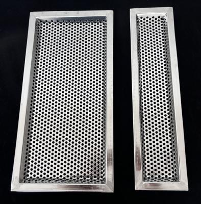 China Perforated Baking Pan Aluminium Tray Sheet Sheet For Drying Cooking for sale