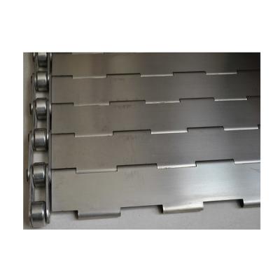 China 304 Stainless Steel Conveyor Belts Plate Link Conveyor Belt For Transport Systems for sale