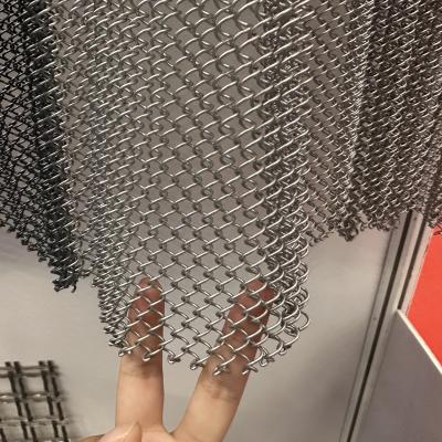 China Decorative Chain Link Curtain Architectural Wire Mesh 3mm 4mm 6mm 8mm 10mm for sale