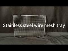 Stainless steel wire mesh tray