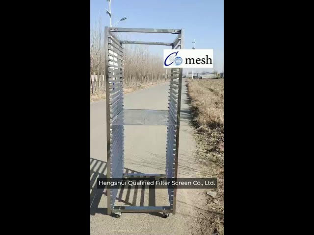 stainless steel 201 rotary oven trolley for drying 15layers 12layers 10layers