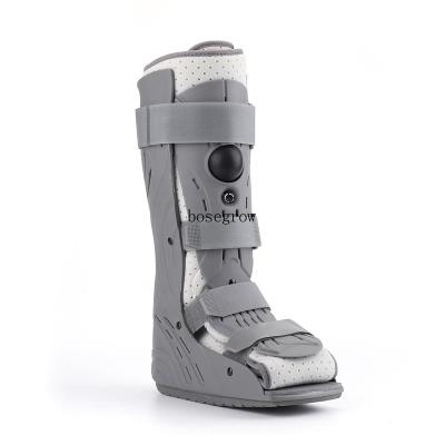 China PP Operate Orthopedic Walking Boot Brace For Ankle Support Pneumatic Aircast Walker for sale