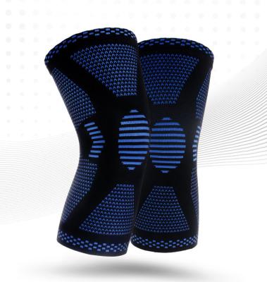 China Amazon Universal Hot Selling Knitted Knee Brace Compression Sleeve For Men And Women Knee Support for sale