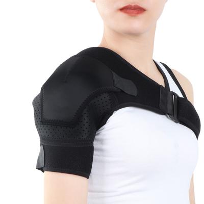 China Adjustable Sports Pad Shoulder Brace For Women&Men Shoulder Compression Sleeve Support Sports Immobilizer Protective Injury for sale