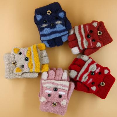 China Soft touch on sale accept low MOQ custom logo factory price wholesale kids winter gloves for sale