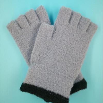 China New product winter touchscreen gloves knitted touch screen fine workmanship custom winter fingerless gloves for sale