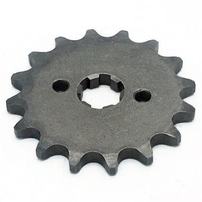 China Wholesale High Quality Machinery Repair Shops 16T #420 Metal Roller Chain Plate Sprocket For Go Kart for sale