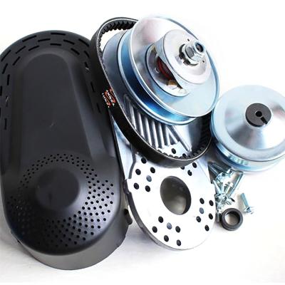 China Reliable TAV30 12T 20mm #35 Torque Converter Go Kart Clutch 10x4.50-5 / 11x7.10-5 for sale