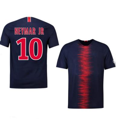 China Shirts & Principal the 2018-2019 Paris Custom T-shirt printing Thai quality mbappe neymar football soccer jersey for sale