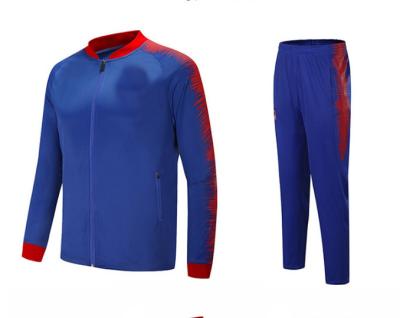 China Thai Soccer Jersey Longsleeve Sports Tracksuits Sublimation Soccer Jacket Sets for sale