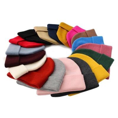 China COMMON factory price customized 100% coloful cotton women beanies with custom embroidery logo on the front for sale