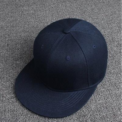 China breathable & Waterproof all black snap backs with embroidered logo for sale