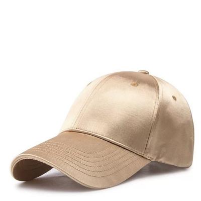 China breathable & Customized high fashion quality satin waterproof baseball cap for sale