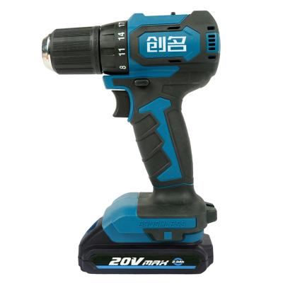 China 20V Cordless Impact Drill Brushless Driver With 2-Speed ​​For Electric Wall/Metal/Wood Drilling Tool Kit 1.5-13mm 1700 RPM Power for sale