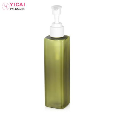 China Personal Care Customized Labels Personalized Printing 120/450ML PETG Cosmetic Shampoo Squeeze And Pump Bottles For Sale for sale