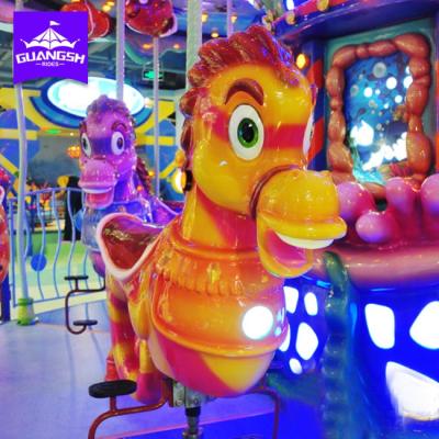 China Luxury metal merry carnival ride ocean carousel go round for sale for sale