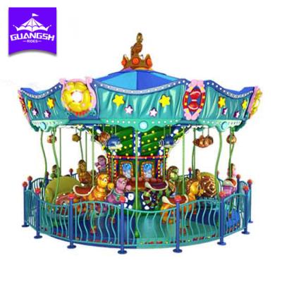 China Professional manufacturer of luxury metal ocean carousel for sale