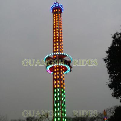 China Metal gyro drop amusement ride china factory supply amusement fairground gyro for sale for sale