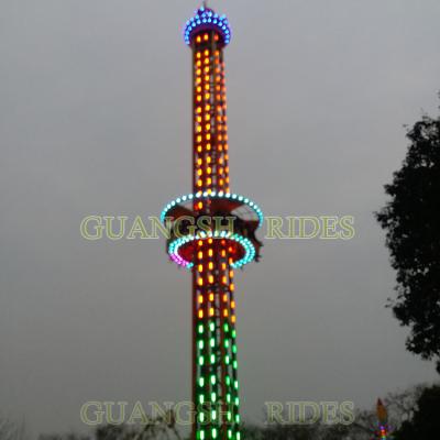 China China factory supply metal gyro drop rides juego machine for sale for sale