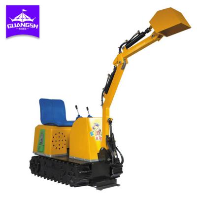 China Mini Small Kids Attraction Tower Excavator Toys Metal Indoor Games For Sale for sale