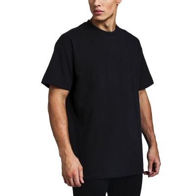 China Anti-Wrinkle Running Factory Price Mens Short Sleeve T-shirt Fashion Cotton Black High Quality Blank T-shirt Clothing for sale