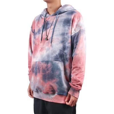 China High Quality Custom Made 100% Cotton Link Dye Hoodie Wholesale Anti-wrinkle Fashion Hoodies for sale