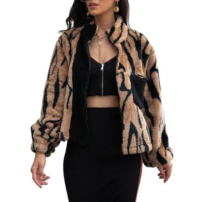 China Other Hot Sale Women's Coat Autumn Winter Zipper Coats Double Sided 2021 Warm Cardigan Top Coats for sale