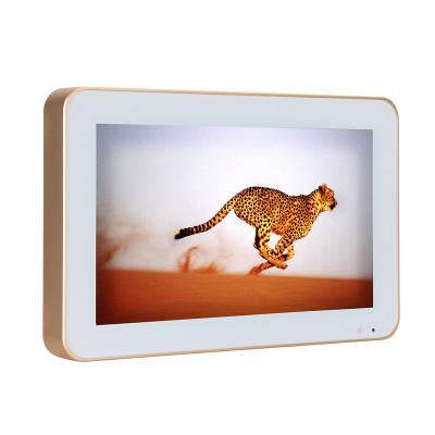 China Bathroom TV 10.6 Inch Mini Colorful Aluminum Frame Waterproof TV for sale