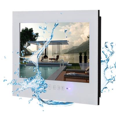 China Bathroom TV 21.5 Inch White Bathroom TV Waterproof Android Smart Wifi TV for sale