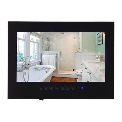 China Bathroom TV 15.6 Inch Mirror LED Waterproof TV Disappearing IP66 TV for sale