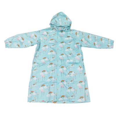 Chine l'imperméable imperméable d'enfants de 75*56cm, PEVA badine le long manteau imperméable à vendre