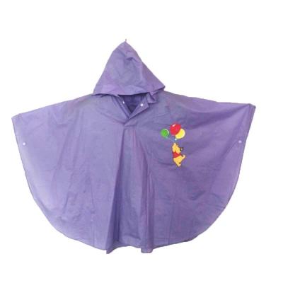 China Impermeable impermeable de los niños del PVC, niños Poncho Raincoat Unisex del ODM en venta