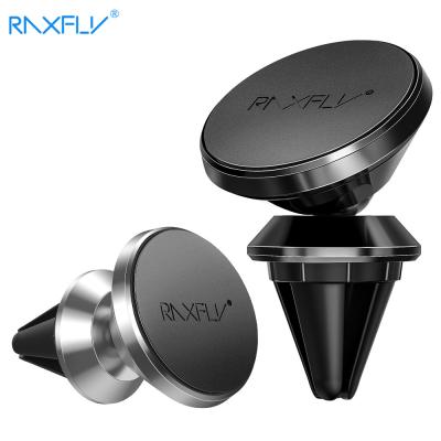 China 360 Degree Rotating 2019 RAXFLY Best Selling 360 Degree Rotating Air Vent Mount Stand Universal Magnetic Car Phone Holder for sale