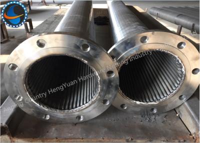 China Large Open Area Abrasion Resistant For Water Treatment System Downhole Slotted Tube for sale