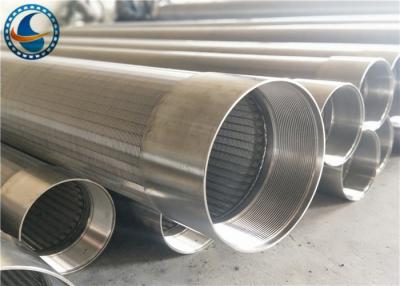 China Stainless Steel Johnson V Wire Screen With Male / Female Threaded Couplings for sale