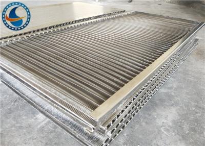 China Stainless Steel Slot 30 Wedge Wire Screen Panels for sale