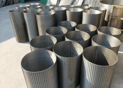 China Stainless Steel Wedge Wire Screen Anti Corrosion for sale