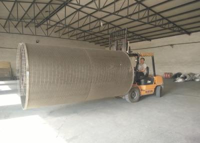 China SS304 High Opening Wedge Wire Screen Drum for sale