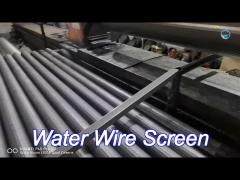ss304 5.8m rod based water wire screen pipe 10“ #20 slot for irrigation