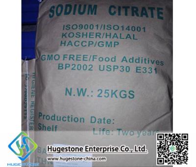 China Packaging Material Paper Food Grade Sodium Citrate With Shelf Life for sale