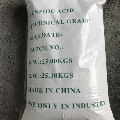 China High Purity 99% FCCIV Benzoic Acid with Molecular Formula C6H5COOH for sale