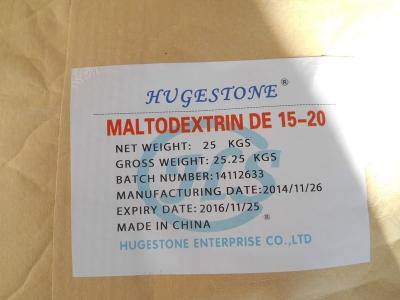 China Shelf Life 12 Months White Powder Food Grade Maltodextrin 9050-36-6 C6nH 10n 2 O 5n 1 for sale