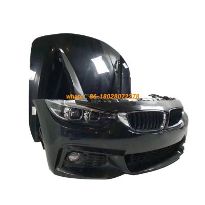 China ABS For Auto Body Kit Parts Front Bumper Assembly Spare Parts With Grill For BMW 4SERIES 420i 428i 430i 440i F33 F34 for sale