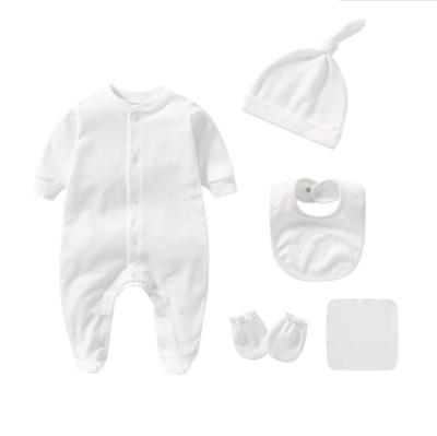 China Breathble wholesale cotton infant roupas de baby 6pcs set comfortable 100% newborn baby clothes romper for sale