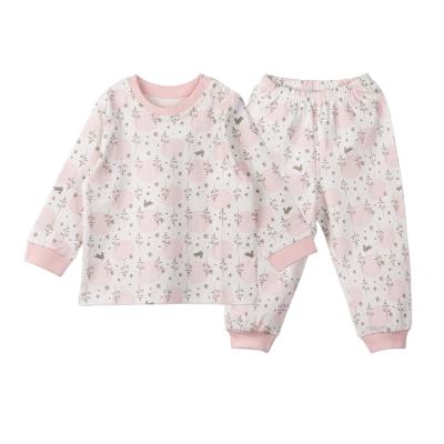 China Breathable Eco-friendly Customized Long Sleeve Top And Pants Newborn Baby Set Happy Rabit Baby Clothing Set for sale