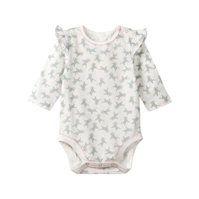 China Regular Custom Unicorn Onesie Onesie All Over Print Baby Wear Baby Bodysuit for sale